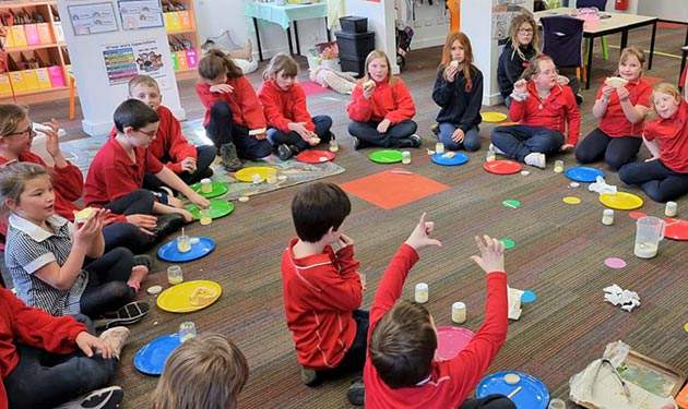 Linton primary school classroom